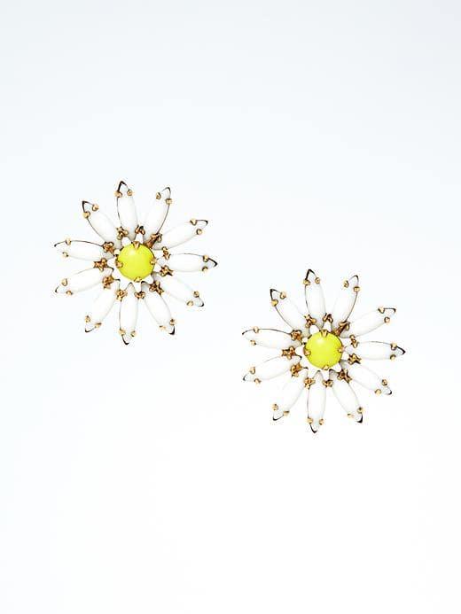 Banana Republic Womens Elizabeth Cole Margarita Earring - Daisy