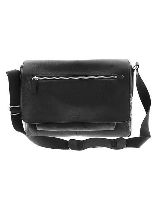 Banana Republic Greyson Messenger Bag - Black