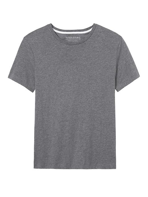 Banana Republic Mens Premium Performance Undershirt Crew-neck T-shirt Dark Charcoal Size Xs