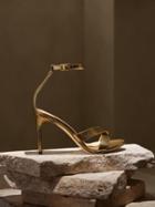 Terrazzo Metallic Leather Sandal