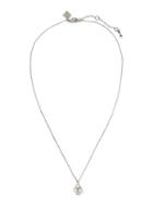 Banana Republic Womens Club Pendant Necklace Silver Size One Size