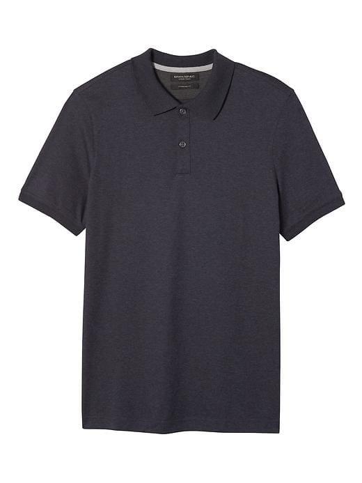 Banana Republic Luxury Touch Polo - Dark Navy