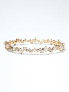 Banana Republic Womens Delicate Pearl Bangle Gold Size One Size