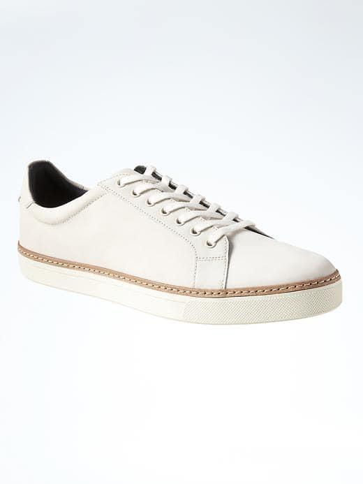 Banana Republic Mens Dillon Sneaker - White