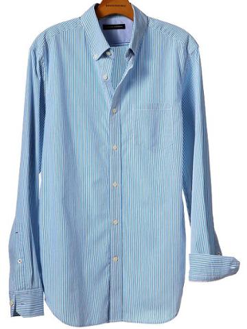 Banana Republic Corded Stripe Shirt