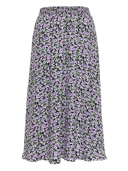 Banana Republic Japan Exclusive Floral Midi Skirt