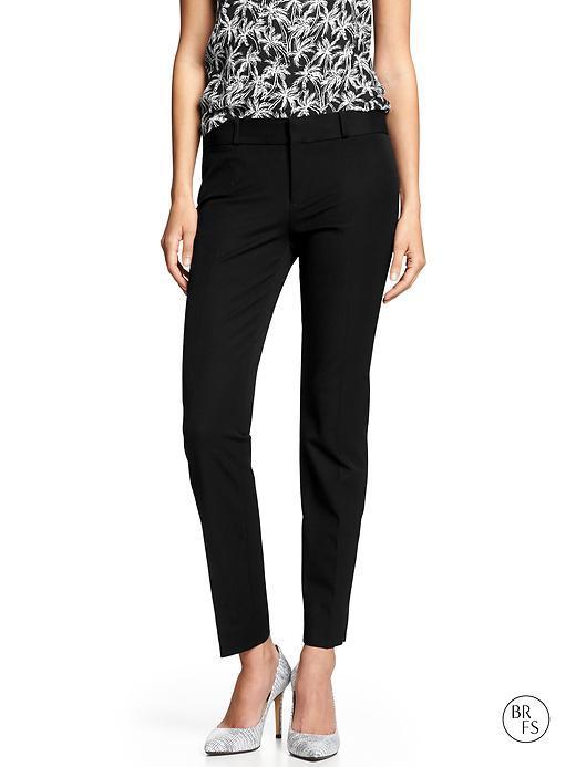 Banana Republic Factory Sloan Slim Ankle Pant - Black