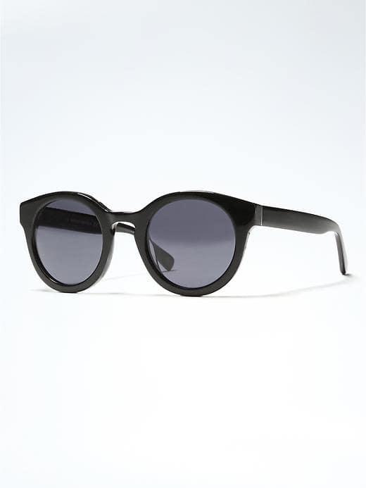 Banana Republic Satya Sunglasses - True Black
