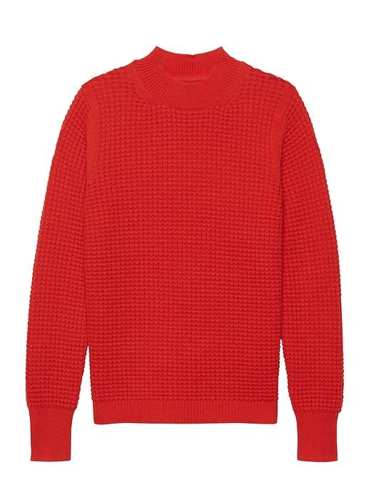 Banana Republic Washable Wool-cashmere Mock-neck Sweater