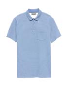 Banana Republic Mens Don';t-sweat-it Birsdeye Polo Shirt Allports Blue Size Xl