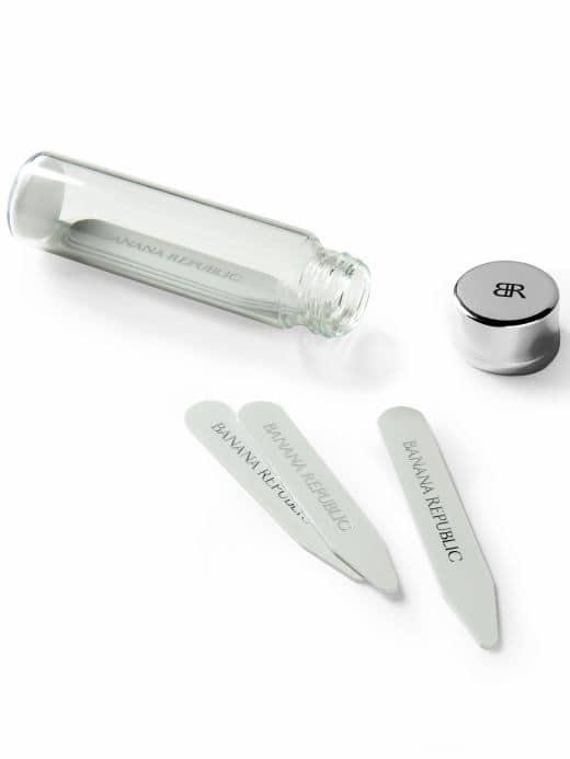 Banana Republic Mens Collar Stays Bone Size One Size