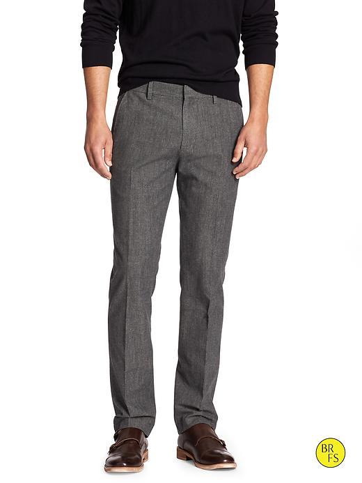Banana Republic Factory Kentfield Pant Size 29w 32l - Heather Gray
