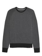 Banana Republic Mens Polartec Fleece Raglan-sleeve Sweatshirt Heather Charcoal Gray Size S