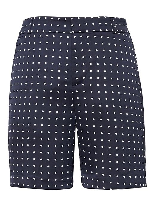 Banana Republic Womens Polka Dot 5 Short Navy Polka Dot Size 8