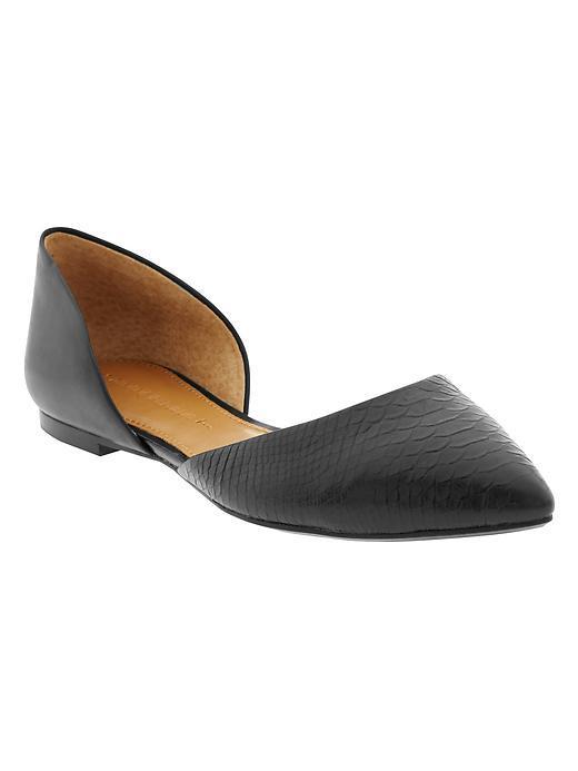 Banana Republic Alani D'orsay Flat - Black