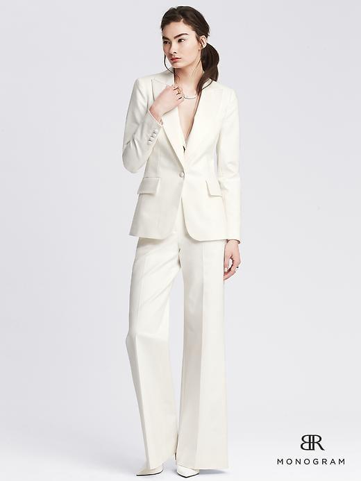 Banana Republic Br Monogram Tailored One-button Blazer