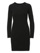 Banana Republic Womens Petite Italian Superloft Sweater Dress Black Size L