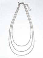 Banana Republic Cup Chain Necklace - Silver