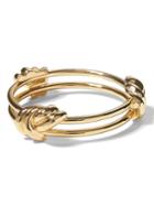 Banana Republic Womens Love Knot Bracelet Gold Size One Size
