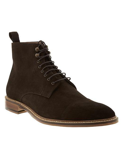 Banana Republic Mens Avery Boot Chocolate Size 8