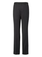 Banana Republic Mens Standard Solid Italian Wool Suit Pant Dark Charcoal Size 28w