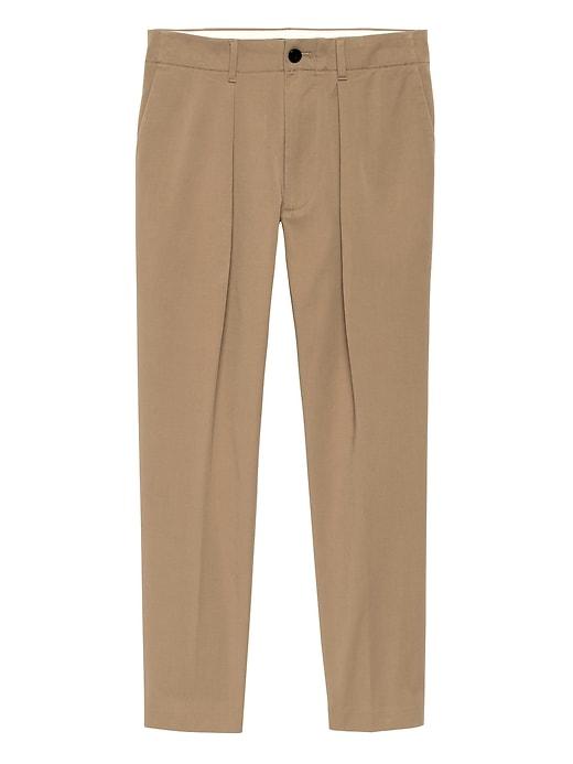 Banana Republic Japan Exclusive Trooper-fit Pleated Cropped Chino Pant