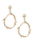 Banana Republic Gold Leaf Drop Earring Size One Size - Gold