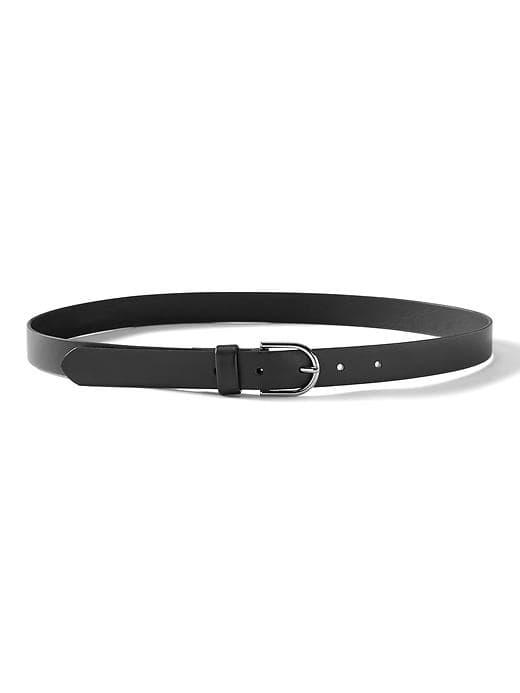 Banana Republic Womens Trouser Belt Black Size S