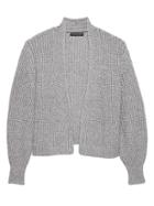 Banana Republic Womens Japan Online Exclusive Chunky Cardigan Sweater Heather Medium Gray Size M