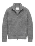 Banana Republic Mens Heritage Alpaca-blend Sweater Jacket Heather Charcoal Gray Size S