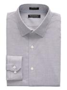 Banana Republic Mens Grant Slim-fit Non-iron Dress Shirt Midnight Size Xxl