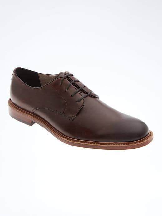 Banana Republic Mens Jennings Oxford - Brown