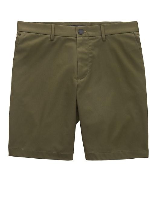 Banana Republic Mens 9 Core Temp Aiden Slim Short Safari Green Size 34w