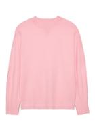 Banana Republic Womens Cocoon-sleeve Sweater Pink Blush Size L