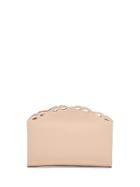 Banana Republic Womens Laser-cut Inverted Half-moon Pouch Natural Size One Size