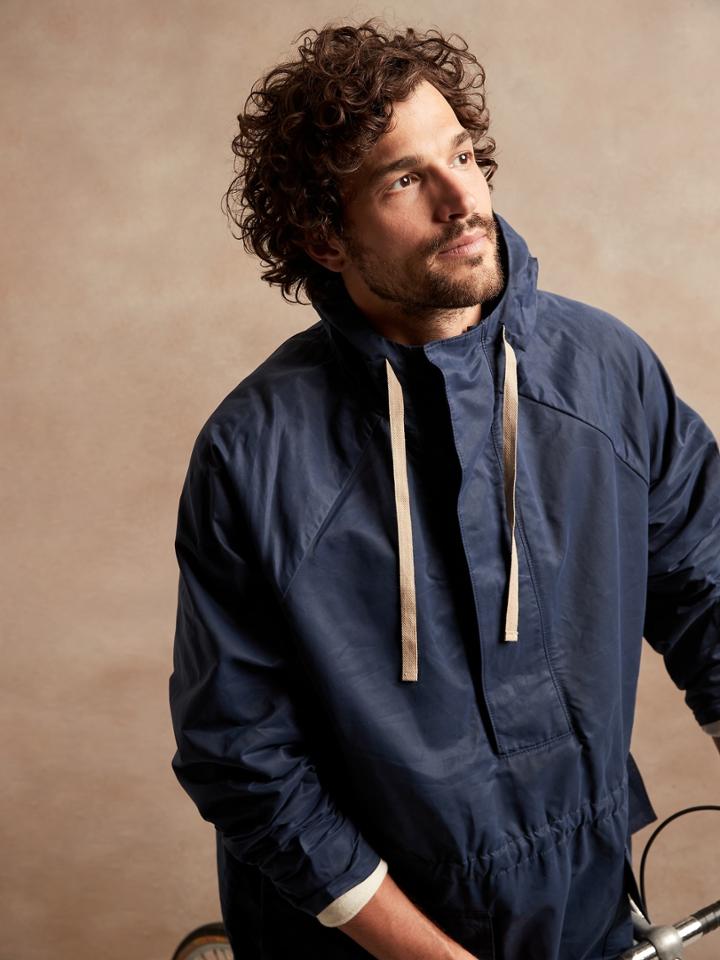 Water-resistant Anorak Jacket