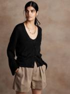 Petite Tencel-linen Cardigan