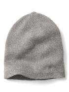 Banana Republic Mens Cotton Cashmere Beanie - Sidewalk Gray