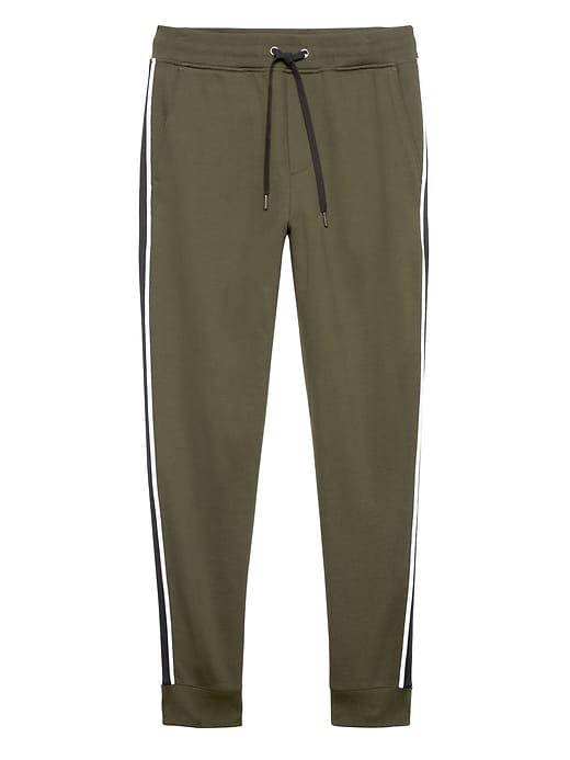 Banana Republic Mens French Terry Jogger Cargo Green Size Xs