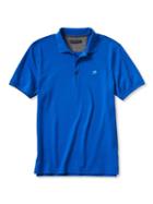 Banana Republic Mens Signature Pique Polo Size L Tall - Cobalt Blue