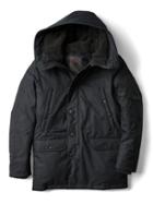 Banana Republic Spiewak Tech Aviation Snorkel Parka Size L - Black