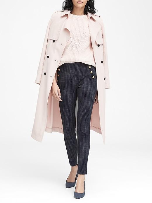 Banana Republic High-rise Check Sailor Pant