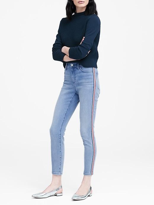 Banana Republic Petite High-rise Skinny Cropped Jean
