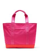 Banana Republic Womens Two-tone Small Tote Bag Hot Pink Size One Size