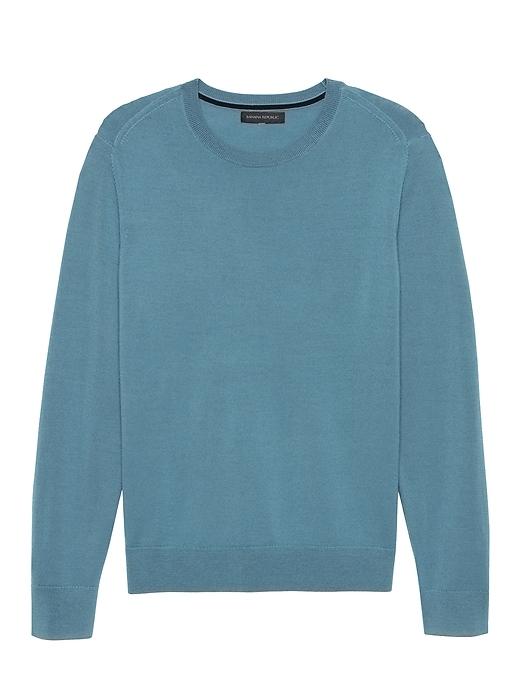 Banana Republic Italian Merino Crew Sweater-neck Sweater