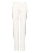 Banana Republic Womens Sloan Skinny-fit Heavy Weight Bi-stretch Pant Cream Size 20