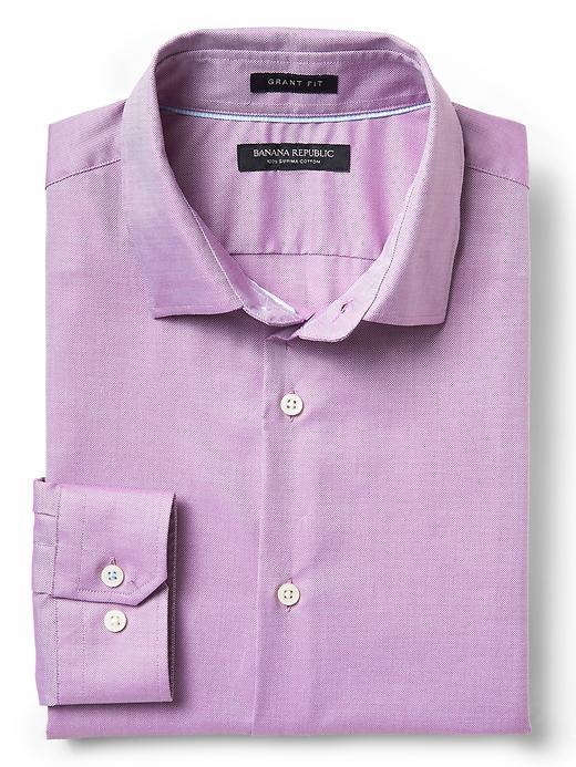 Banana Republic Grant Fit Supima Cotton Shirt - Gooseberry