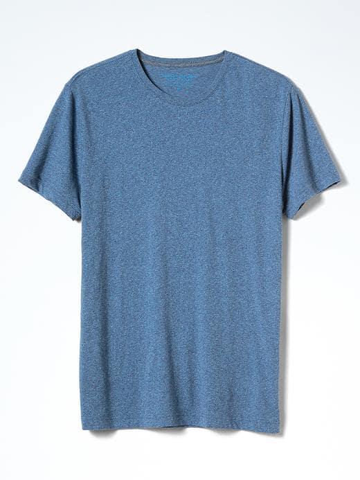 Banana Republic Mens Soft Wash Tee - Spa Blue