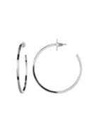 Banana Republic Timeless Hoop Earring - Silver