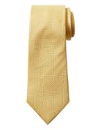 Banana Republic Mens Textured Gridsilk Nanotex Tie Sunflower Size One Size